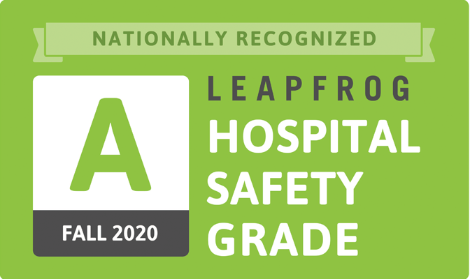 Paradise Valley Hospital Nationally Recognized with an ‘A’ for the Fall 2020 Leapfrog Hospital Safety Grade
