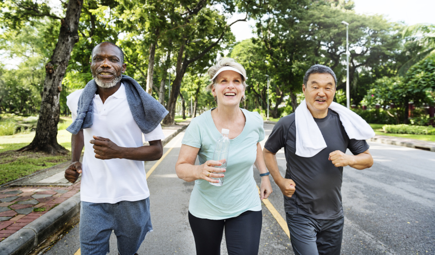 group-senior-friends-jogging-together